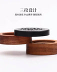 Three-Tier Magnetic Wooden Portable Coil Incense Burners