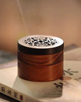 Three-Tier Magnetic Wooden Portable Coil Incense Burners